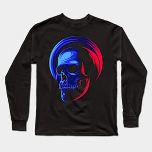 Skull Neon Long Sleeve T-Shirt